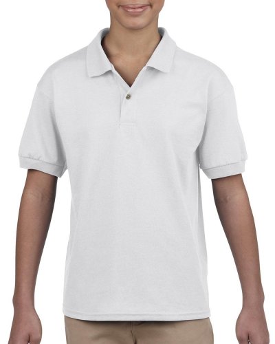 Polo bambino Jersey Dry Blend Bianco