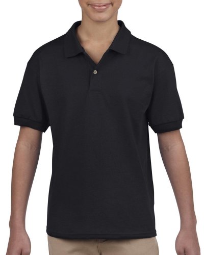 Polo bambino Jersey Dry Blend Black