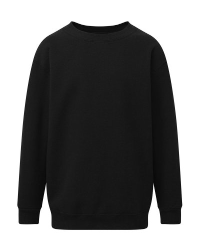 Felpa bambino Set-in Dark Black