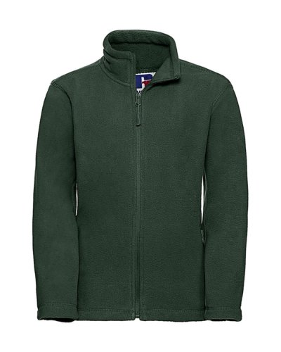 Pile bambino zip intera Bottle Green