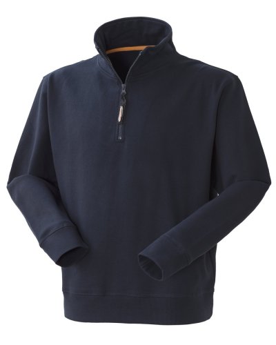Felpa da lavoro con zip Grabby Blu