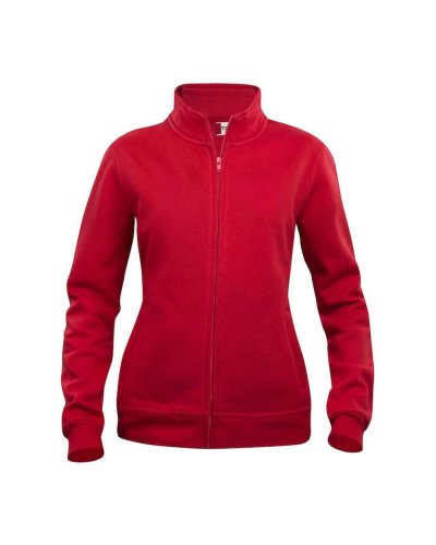 Basic Cardigan Ladies Rosso