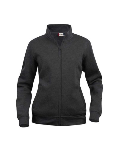 Basic Cardigan Ladies Antracite Melange