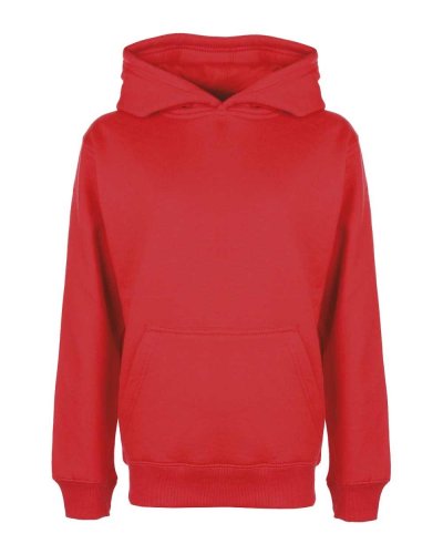 Felpa con cappuccio Junior Fire Red