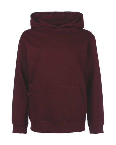 Felpa con cappuccio Junior Burgundy