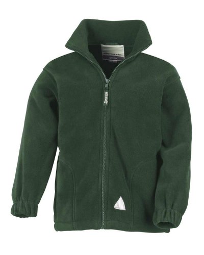 Pile bambino con cerniera intera Forest Green