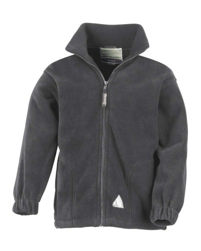 Pile bambino con cerniera intera Oxford Grey
