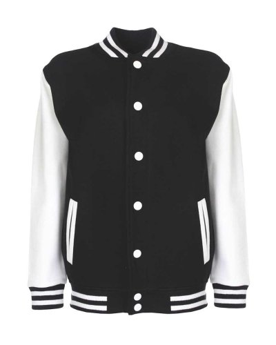 Junior Varsity Jacket Black/White