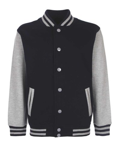 Junior Varsity Jacket Navy/Sport Grey