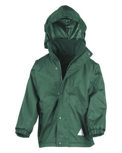 Giacca bambino reversibile Stormproof Bottle green