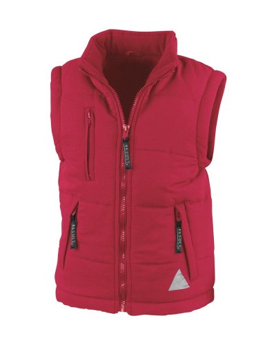 Gilet bambino ultra imbottito Rosso