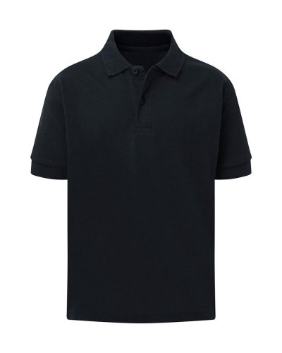 Polo bambino piqué Navy