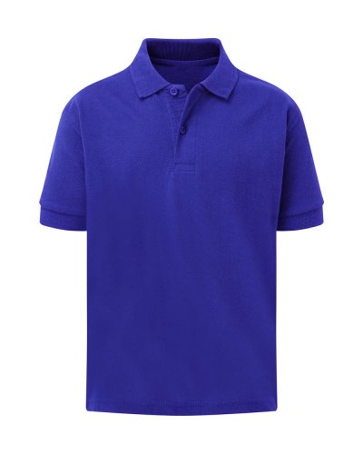 Polo bambino piqué Royal Blue