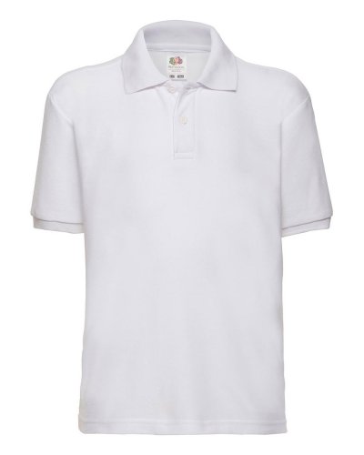 Polo bambino 65:35 Bianco