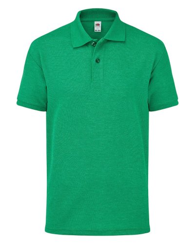Polo bambino 65:35 Vintage heather green