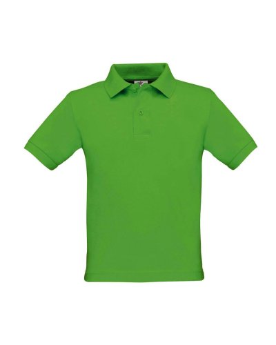 Polo bambino Safran B&C Collection Real Green