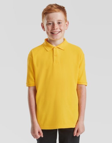 Polo bambino regular 65% poliestere 35% cotone 150g - Easy Care