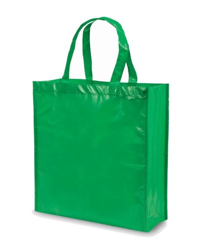 BORSA IN TNT LAMINATO DIVIA Verde