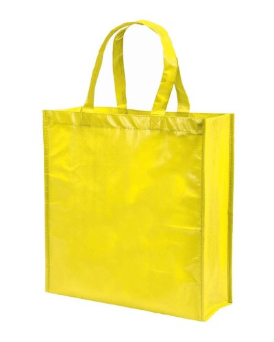 BORSA IN TNT LAMINATO DIVIA Giallo