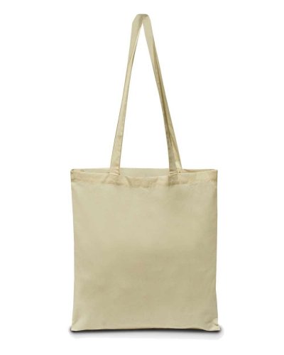 Shopper in cotone manici lunghi