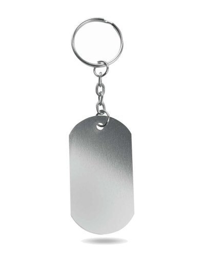 PORTACHIAVI IN ALLUMINIO Argento