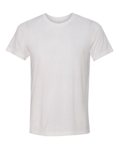 T-shirt girocollo unisex Triblend Solid White Triblend