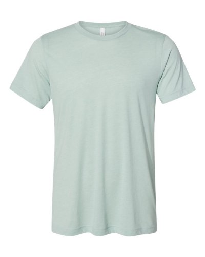T-shirt girocollo unisex Triblend Dusty Blue Triblend