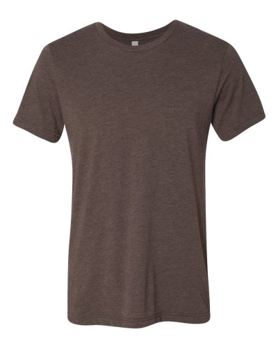 T-shirt girocollo unisex Triblend Brown Triblend