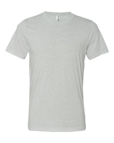 T-shirt girocollo unisex Triblend White Fleack Triblend