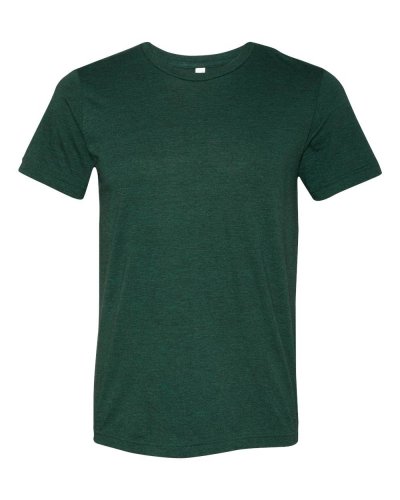 T-shirt girocollo unisex Triblend Emerald Triblend