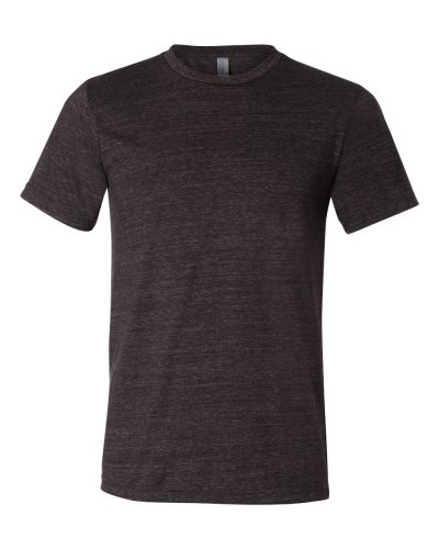 T-shirt girocollo unisex Triblend Charcoal Black Triblend