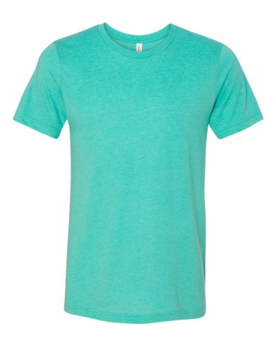 T-shirt girocollo unisex Triblend Sea Green Triblend