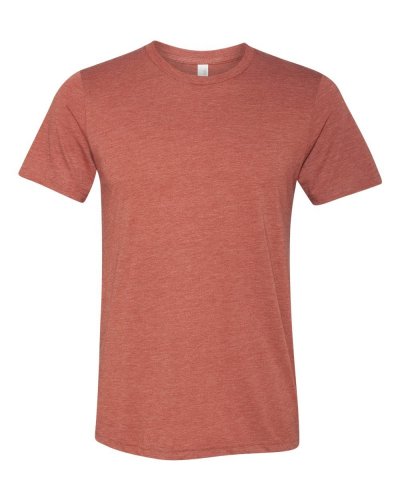 T-shirt girocollo unisex Triblend Clay Triblend