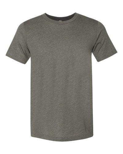 T-shirt girocollo unisex Triblend Military Green Triblend
