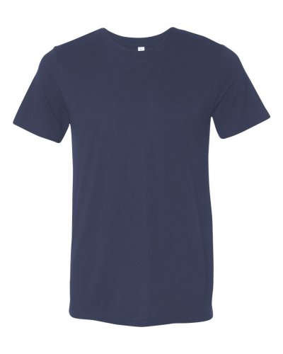 T-shirt girocollo unisex Triblend Navy Triblend