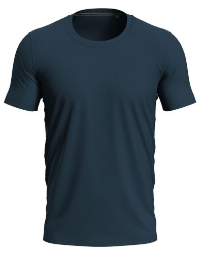 T-shirt girocollo Clive Marina Blue