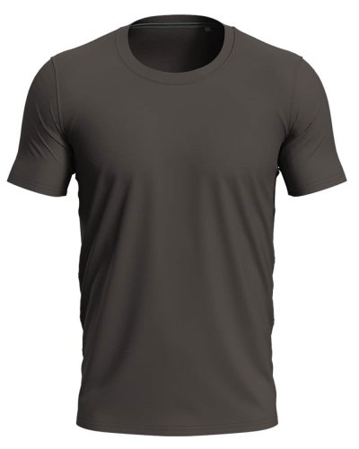 T-shirt girocollo Clive Dark Chocolate