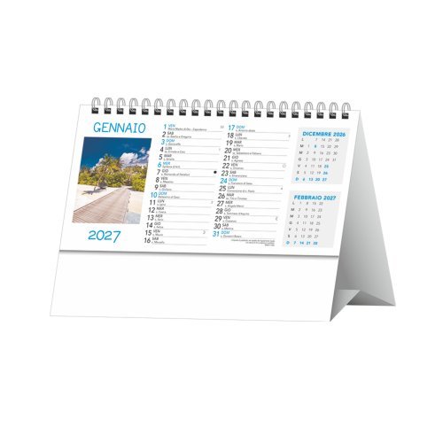 Calendario da tavolo Tropical