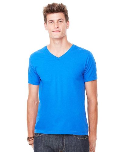 T-shirt uomo Jersey con scollatura a V True Royal