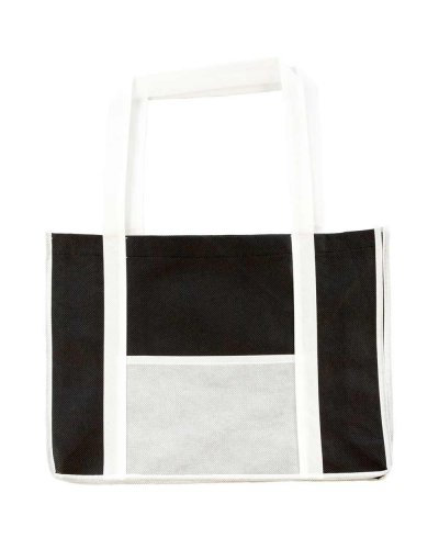 Borsa tempo libero Hibicus Snowwhite/Black