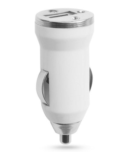 Caricatore Auto USB Hikal Bianco