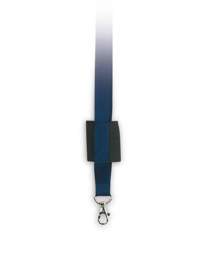Portabadge con portacellulare elastico Blu Navy