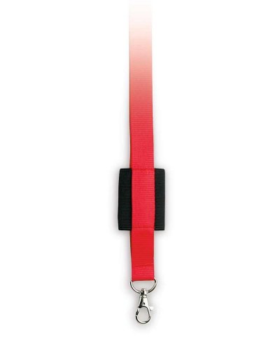Portabadge con portacellulare elastico Rosso