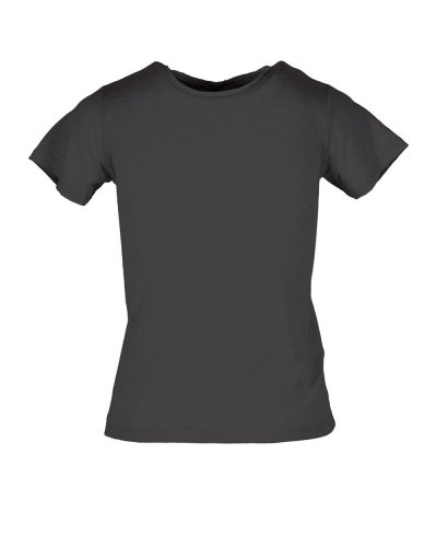 Maglia fiammata da bambino scollatura tonda Antracite