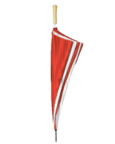 Ombrello Golf Maxi Bianco/Rosso