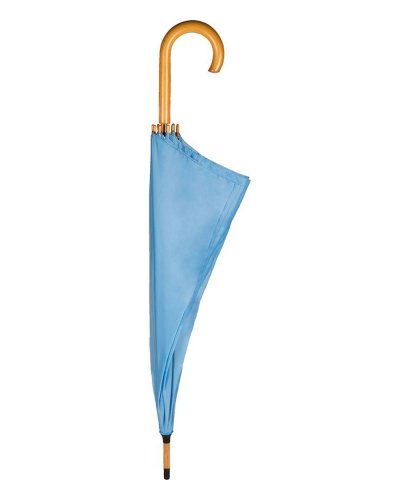 Ombrello con manico in legno Sky Blue