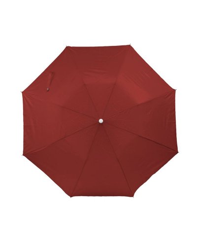 Ombrello mini automatico con fodera Rosso
