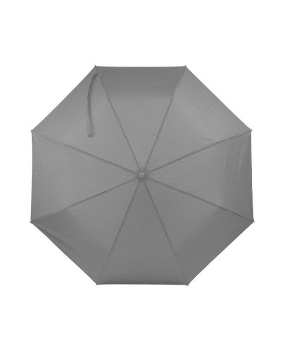 Ombrello Super mini Automatico con manico curvo Grigio