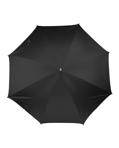 Ombrello manuale in nylon a due colori Nero