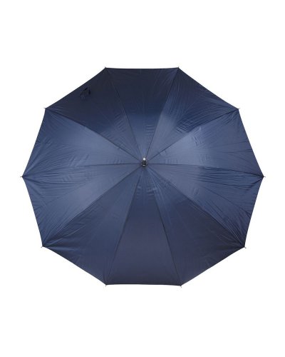 Ombrello alluminio con manico rivestito in gomma Blu Navy